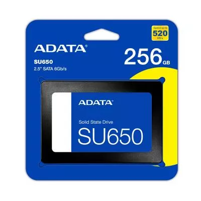 ADATA 256Gb  SSD Ultimate SU650 450/520MB